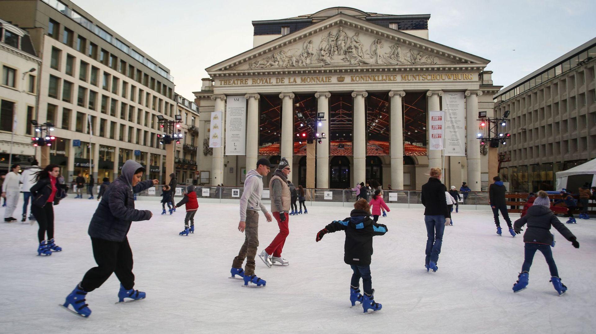 ice skating